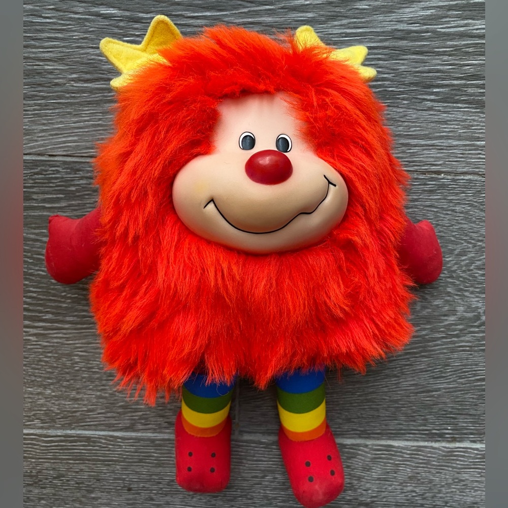 1983 Vintage Rainbow Brite 12” Romeo Sprite Plush Doll
